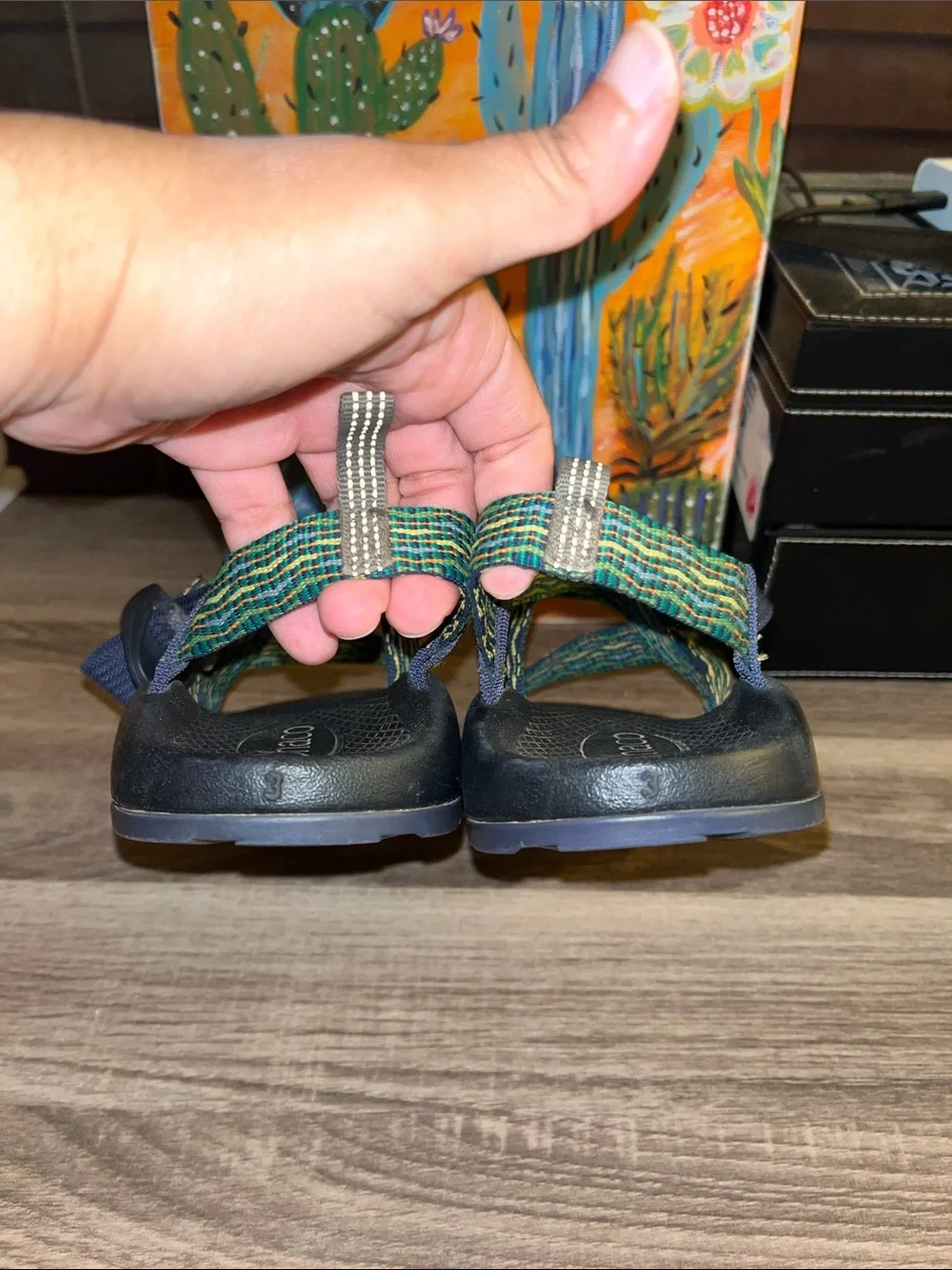 Chaco Kids' Z/1 EcoTread Sandals in a US Youth Size 3